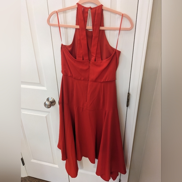 Lipsy London Red Halter Dress - Picture 4 of 5